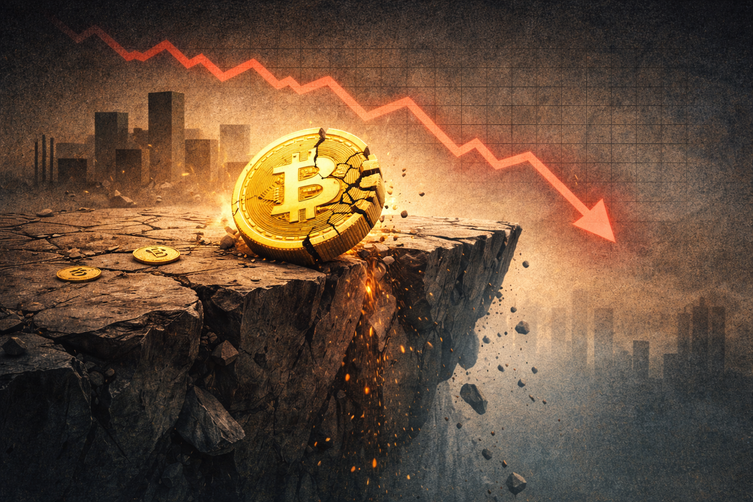 বিটকয়েনের নজিরবিহীন দরপতন: চার মাসে অর্ধেকের বেশি মূল্য হারিয়ে ৬০ হাজার ডলারে বিটকয়েন