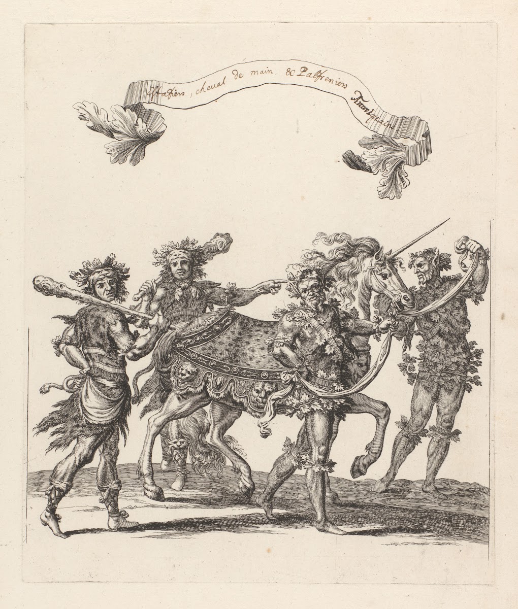 Estafiers cheval de main et Palfreniers Amériquains 1670