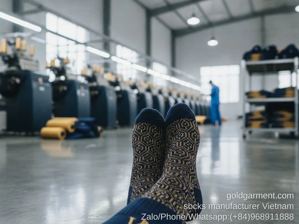 Socks Manufacturing in Vietnam: Custom OEM Production for Brands & Retailers - Gold Garment Vietnam