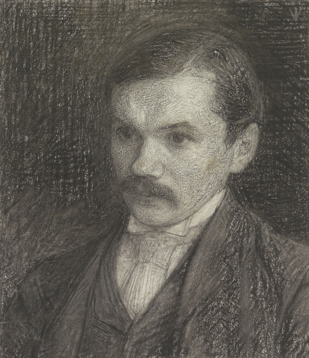 Portret van de schrijver Frederik Willem van Eeden 1874   1925