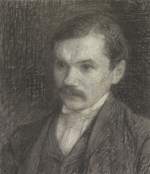 Portret van de schrijver Frederik Willem van Eeden 1874   1925