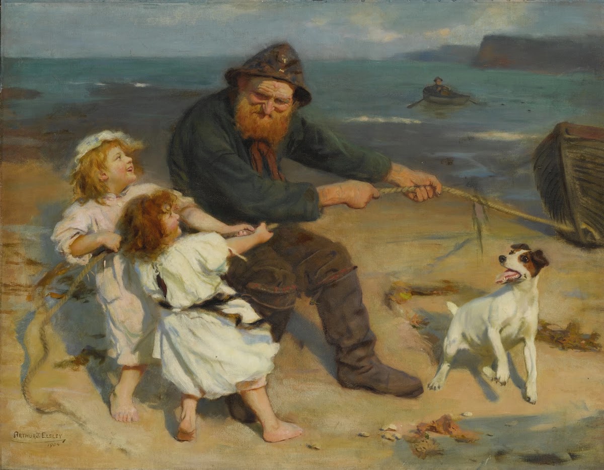 A Harbour Scene 1904