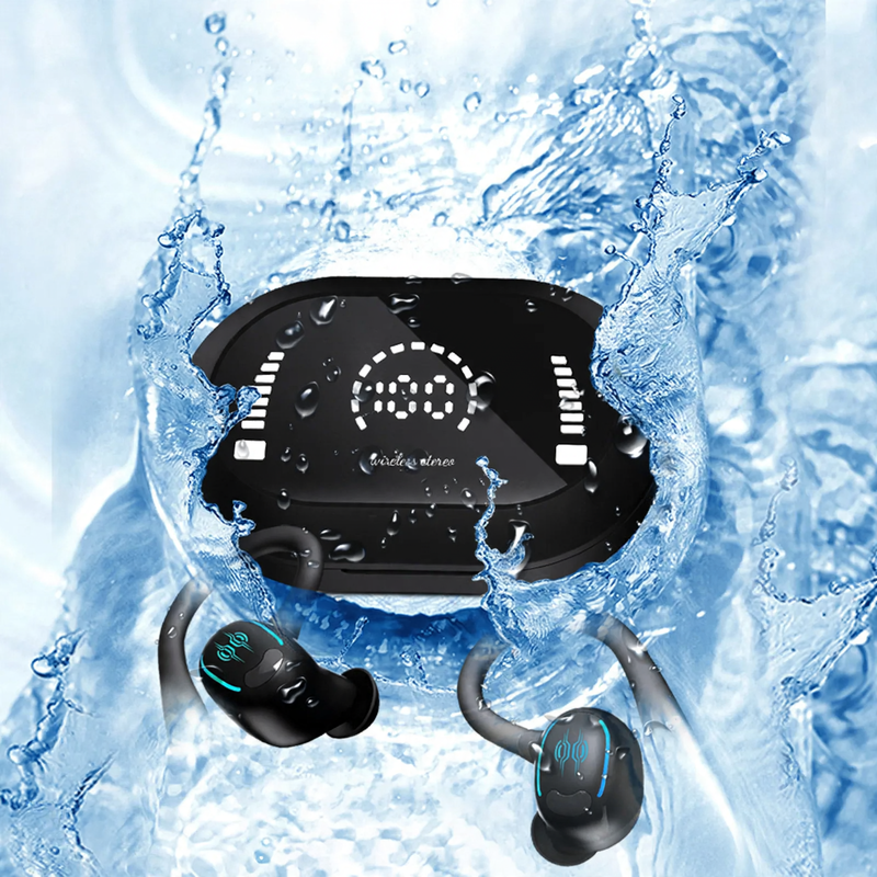 Bluetooth earbuds with noise cancellation and long battery life