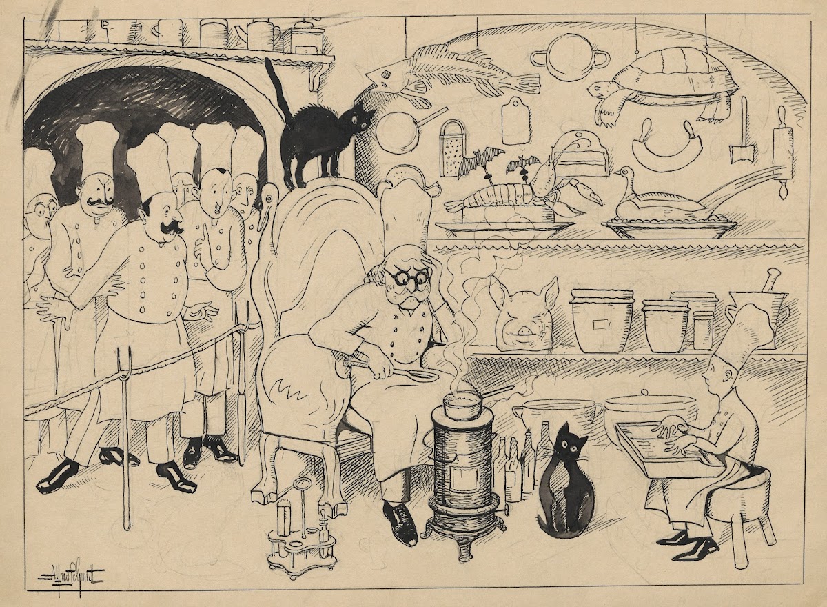 Escoffier invents the boneless meatball Fricandeau aux invalides 1923