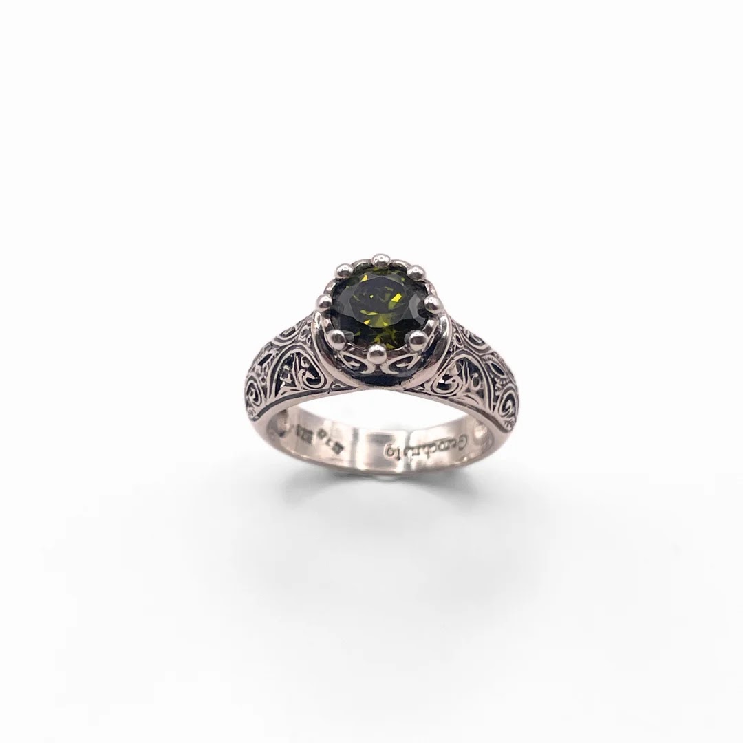 Кольцо QUEEN GREEN