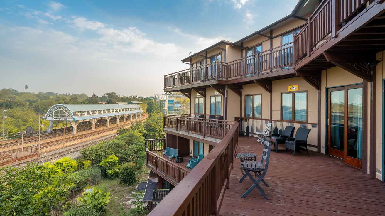 upper deck resort lonavala to lonavala railway station