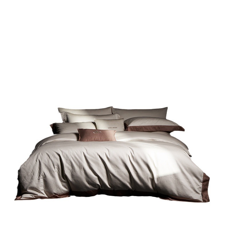 Bedding made from long-staple cotton, 4-piece