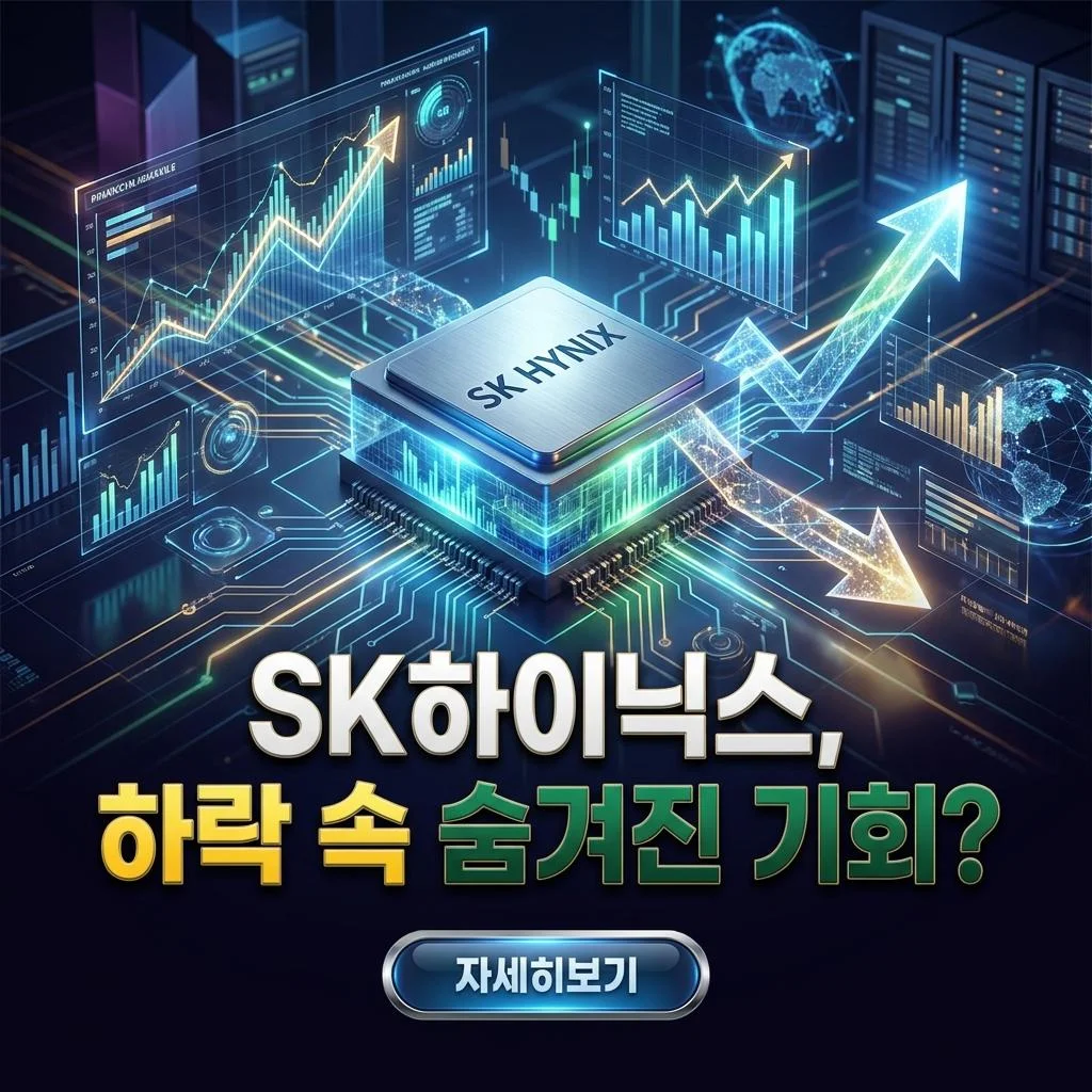 SK하이닉스 -2.34% 하락! 그런데 '이것' 때문에 지금이 기회? 140만원 목표가 완벽 분석!