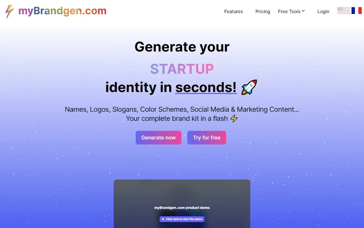 Captura de myBrandgen.com