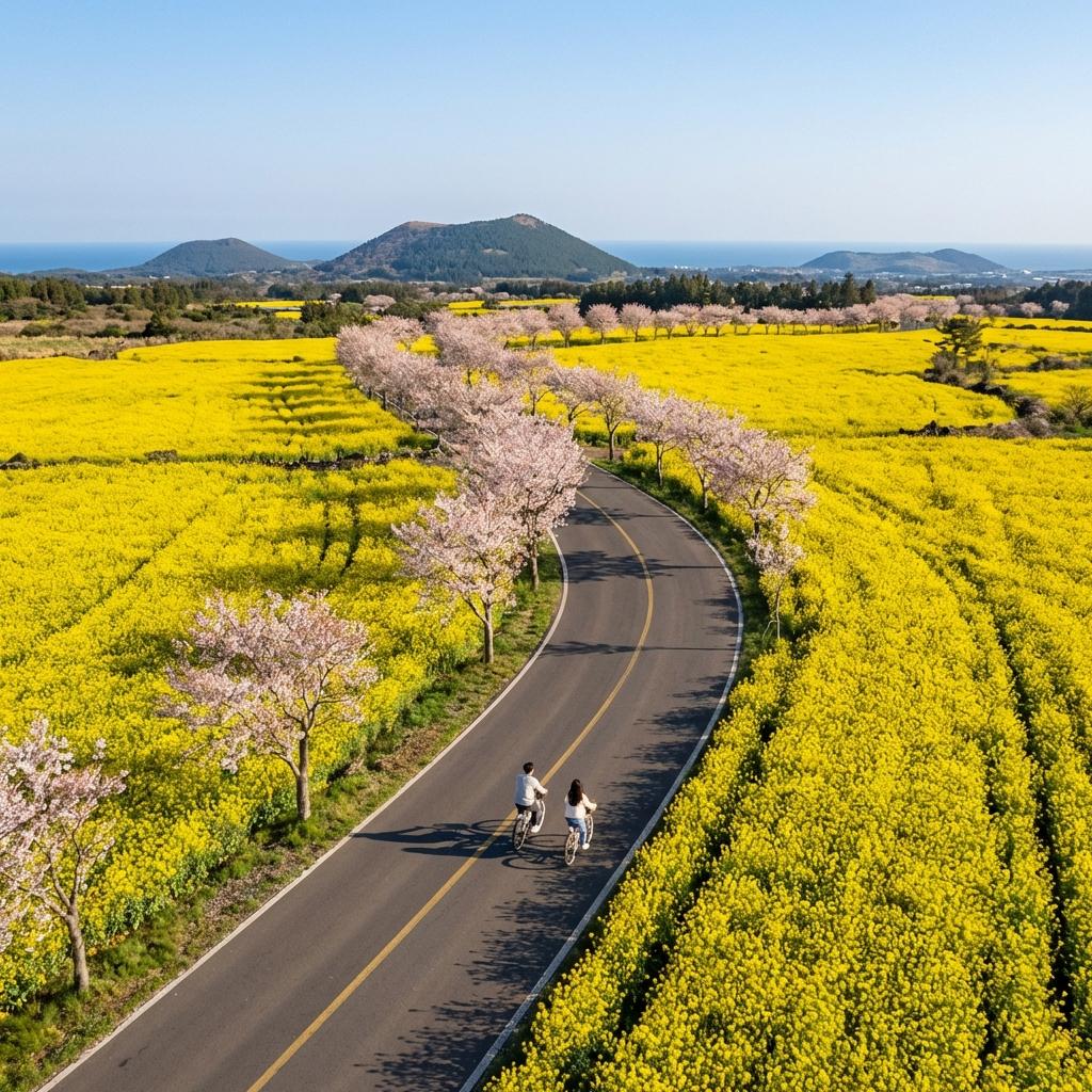 주차 걱정 끝! 제주 유채꽃 베스트 명소 TOP 3 & 주차 꿀팁