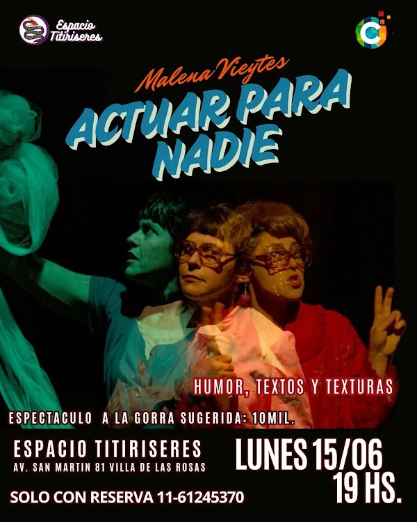 Actuar para nadie
