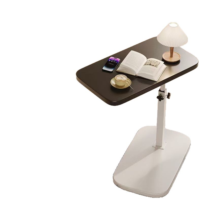 Round side table with lever function