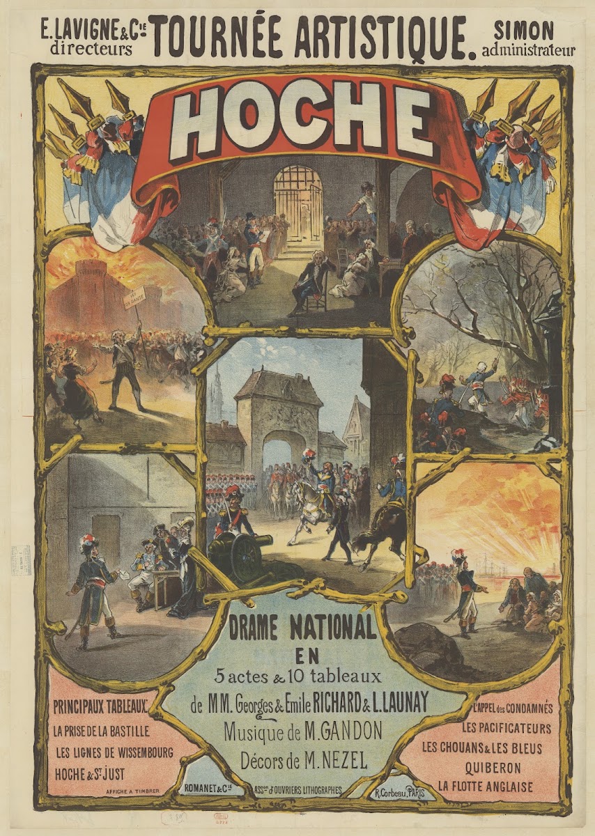 Tournée artistique E Lavigne et Cie directeurs Hoche 1879
