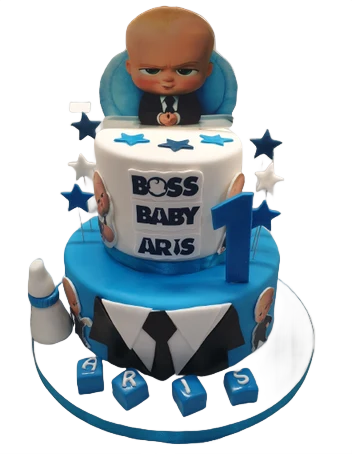 Boss Baby Icing Birthday Cake CB-NC368