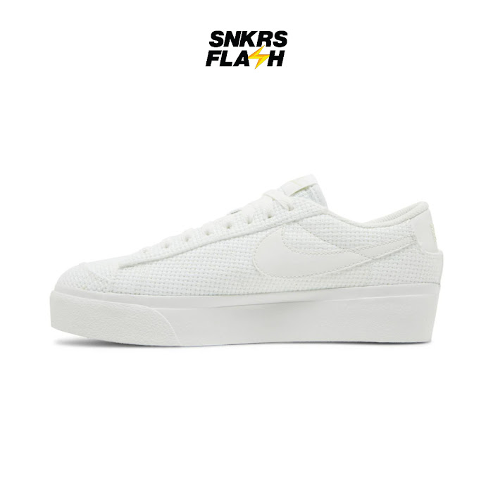 NIKE BLAZER LOW PLATFORM WOVEN SUMMIT WHITE - DN0744100