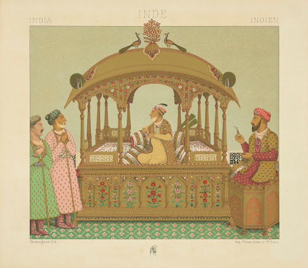 Trones portaties des empereurs Mongols 1876 1888
