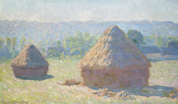 Haystacks end of Summer 1891