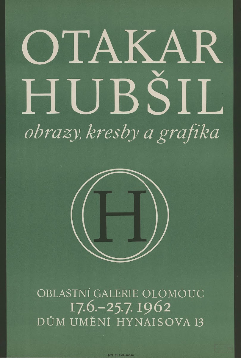 Obrazykresba A Grafika  Otakar HubšIl 1962