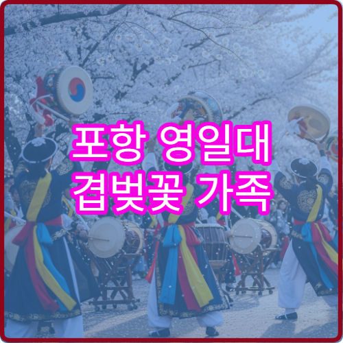 포항 영일대 겹벚꽃 가족 피크닉 준비물 초보 체크리스트 완성
