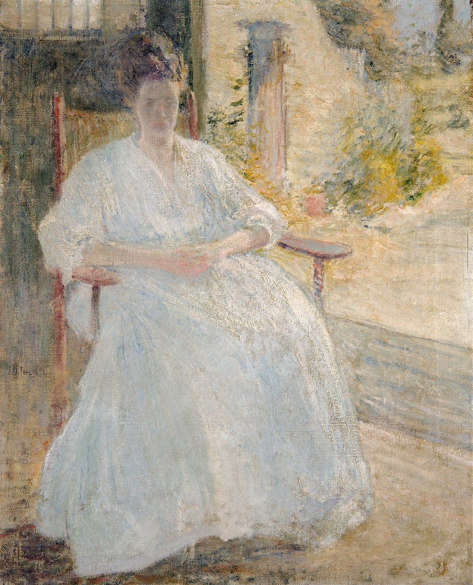 Figure in Sunlight Artists Wife ca 1890 1900