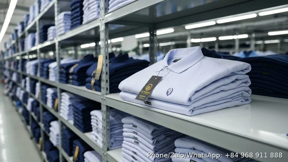 employee polo shirts - Gold Garment Vietnam