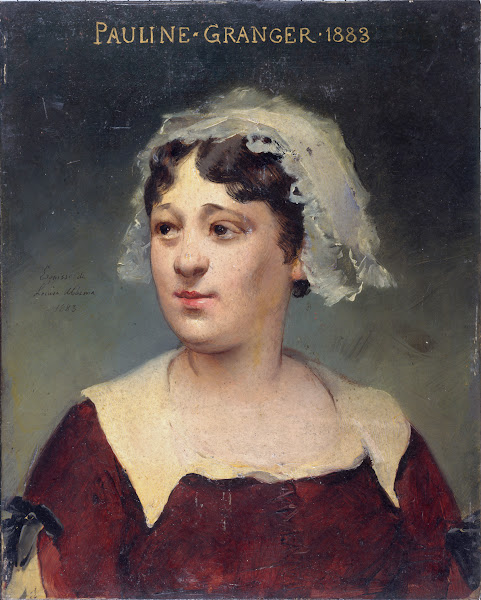Portrait de Pauline Granger 1833 1913 sociétaire de la Comédie Française 1883