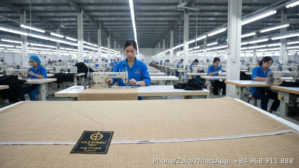 Teflon Coated Fabric - Gold Garment Vietnam
