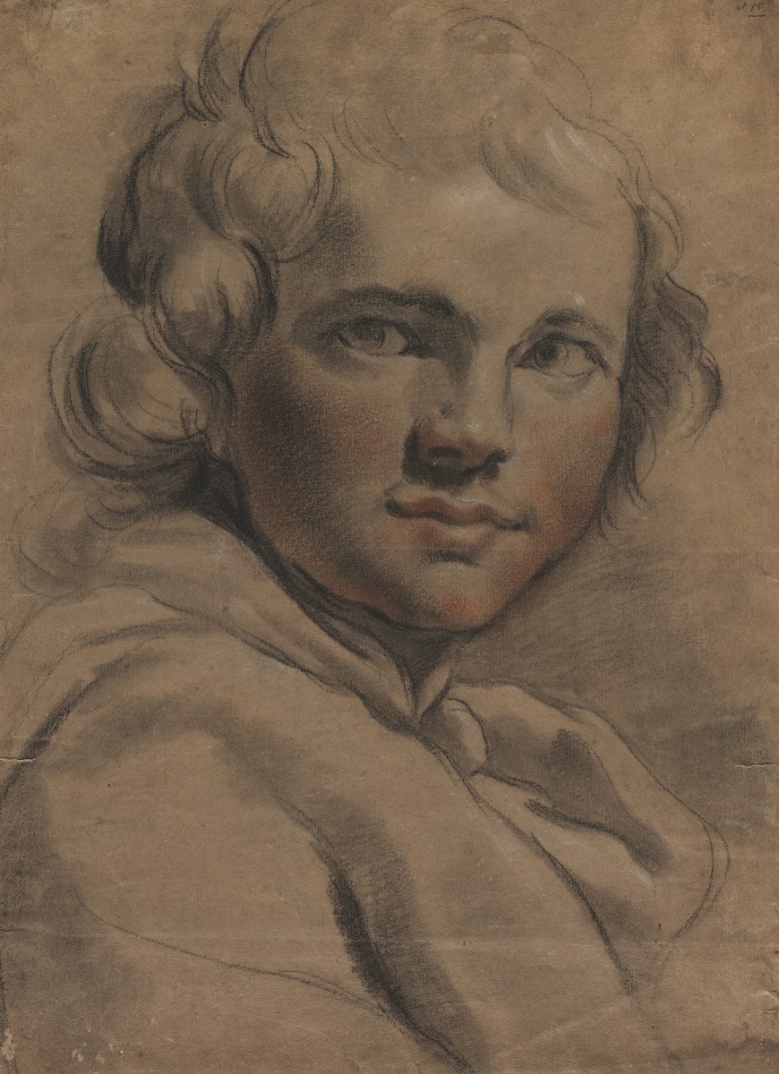 Head of a Young Man recto 1780s