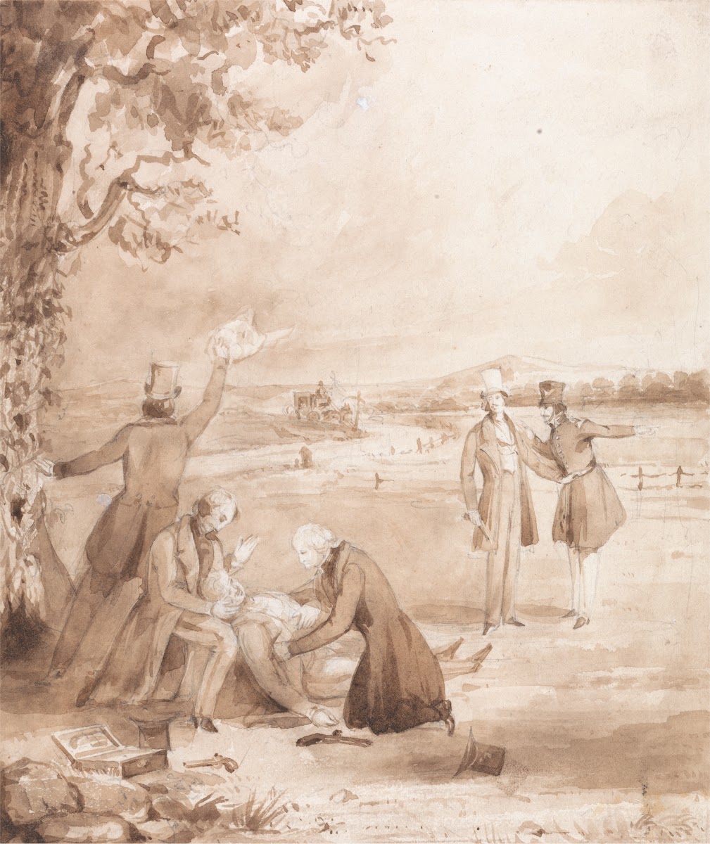 The Life of a Nobleman Scene the Eighth  The Duel