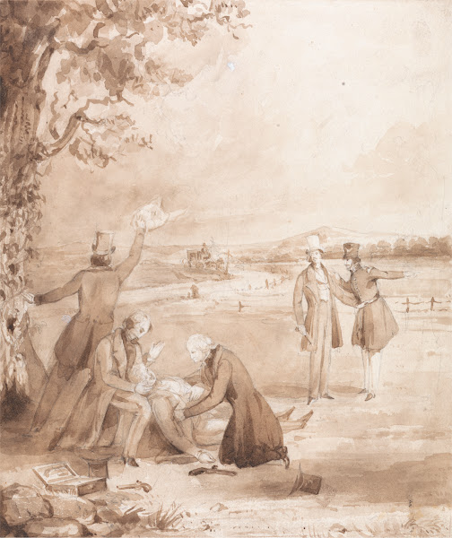 The Life of a Nobleman Scene the Eighth  The Duel