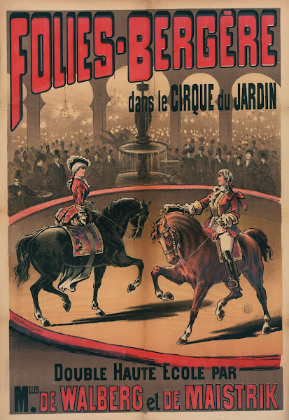 Folies Bergere Dans Le Cirque Du Jardin 1880 1890