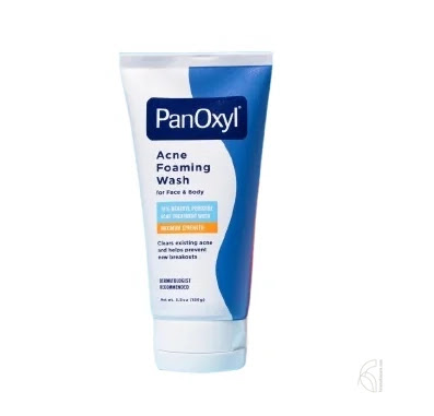 Panoxyl Acne Foaming Wash Benzoyl Peroxide 10% Maximum Strength 5.5oz (156g)