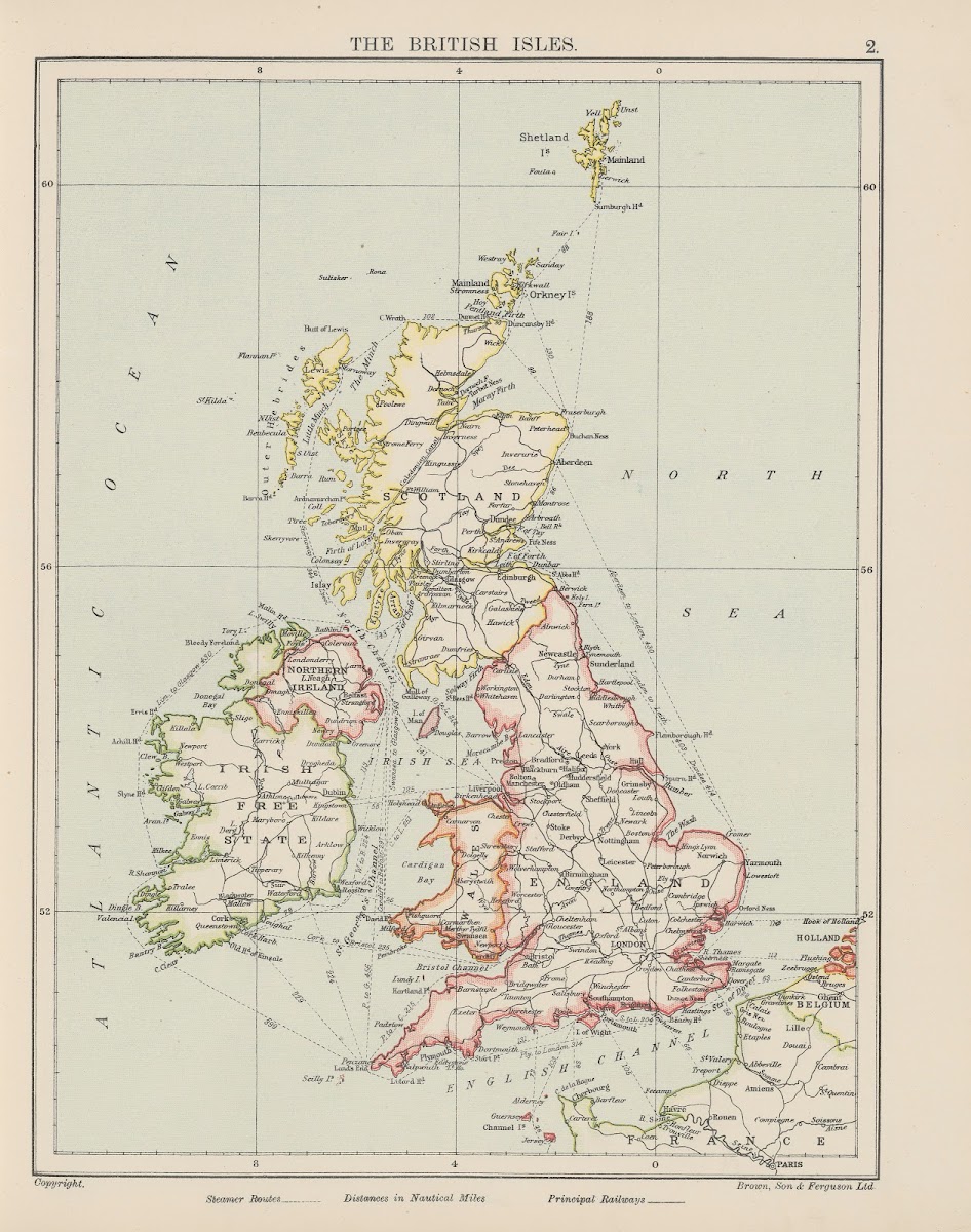 The British Isles 1939