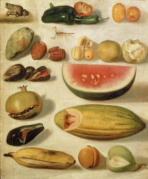 Still Life With Fruit With Scorpion And Frog 1874