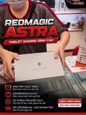 REDMAGIC Astra chính thức có mặt tại Queen Mobile #REDMAGIC #REDMAGICAstra #GamingTablet #Snapdragon8Elite #Android     