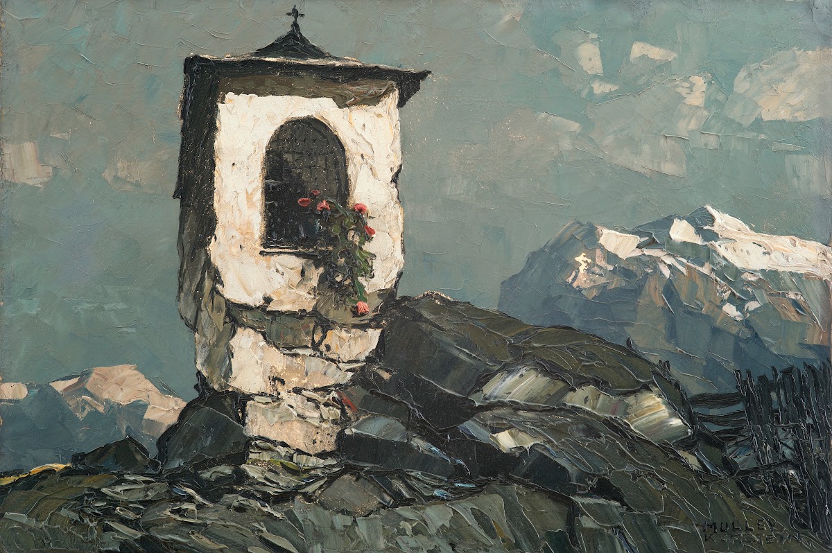 Materl im Hochgebirge circa 1928