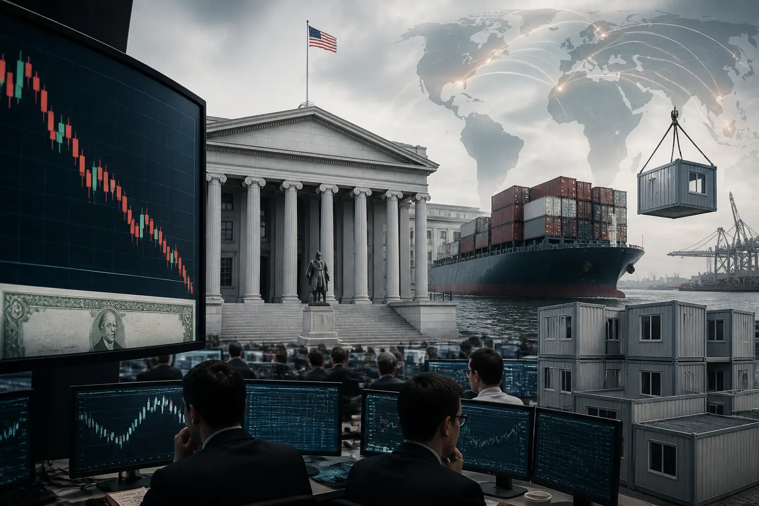 Editorial image for US Treasury intervenes as bond markets signal growing debt concerns