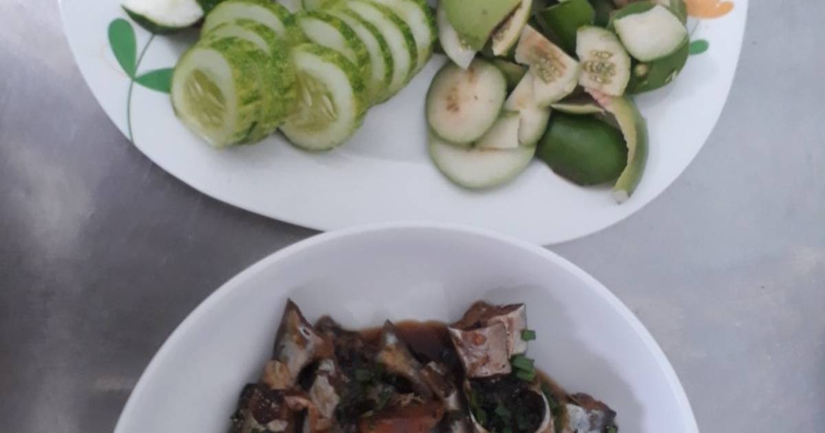 Cá Úc Kho Tiêu Dùng Với Bần Sống