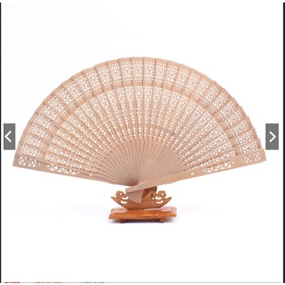 Quạt Cổ Trang Vải Lụa | Phong Cách Cổ Điển Xinh Xắn 29