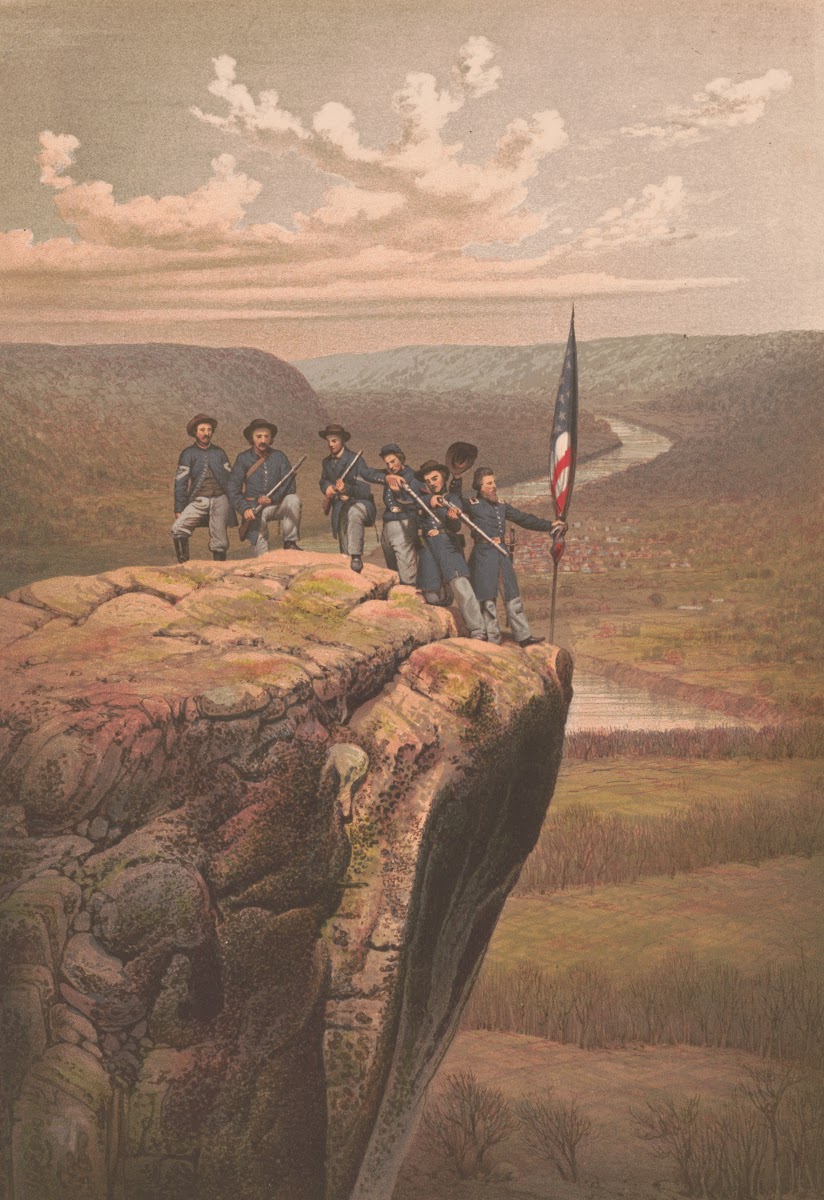 Union soldiers at Point Lookout Tennessee 1863 1880