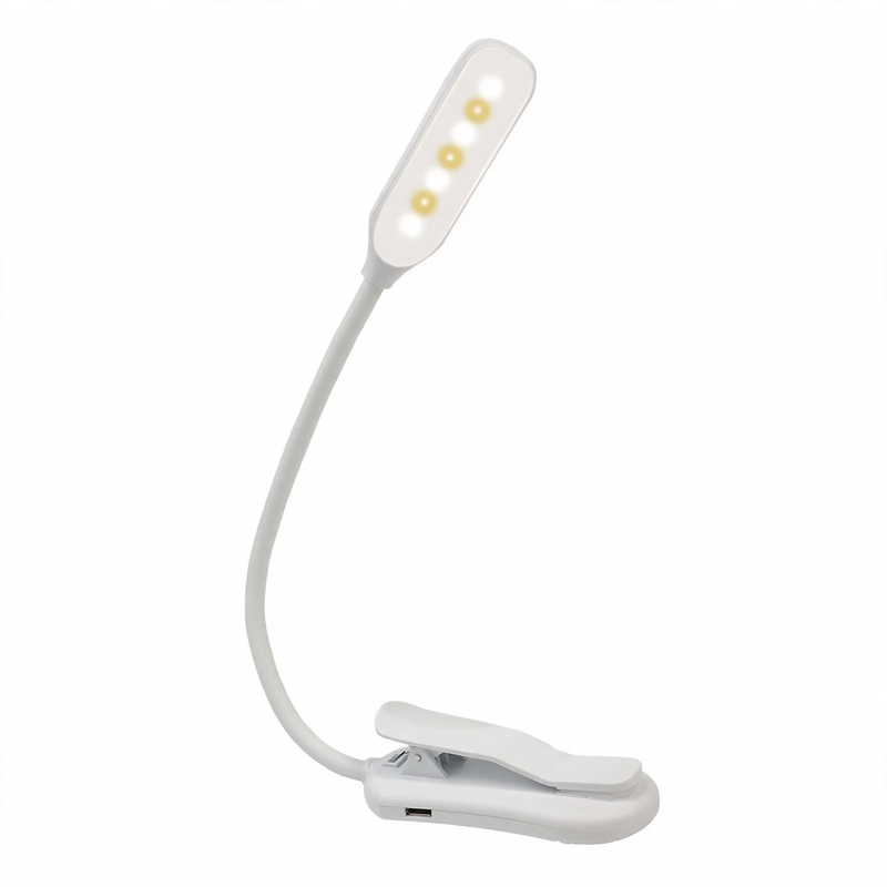 LED-Klemmlampe mit USB-Ladefunktion