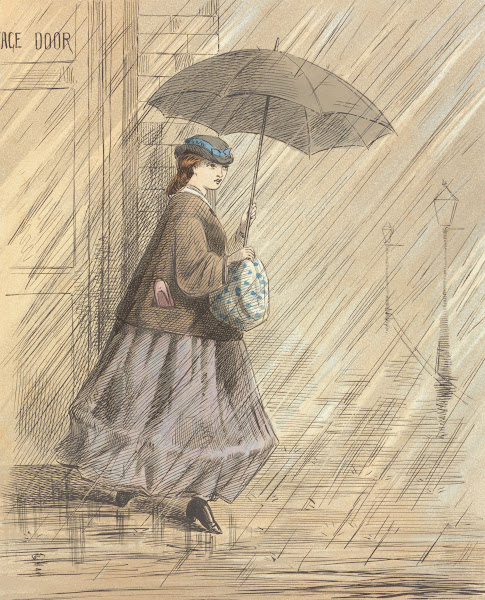 Going home in the rain 1860   1869