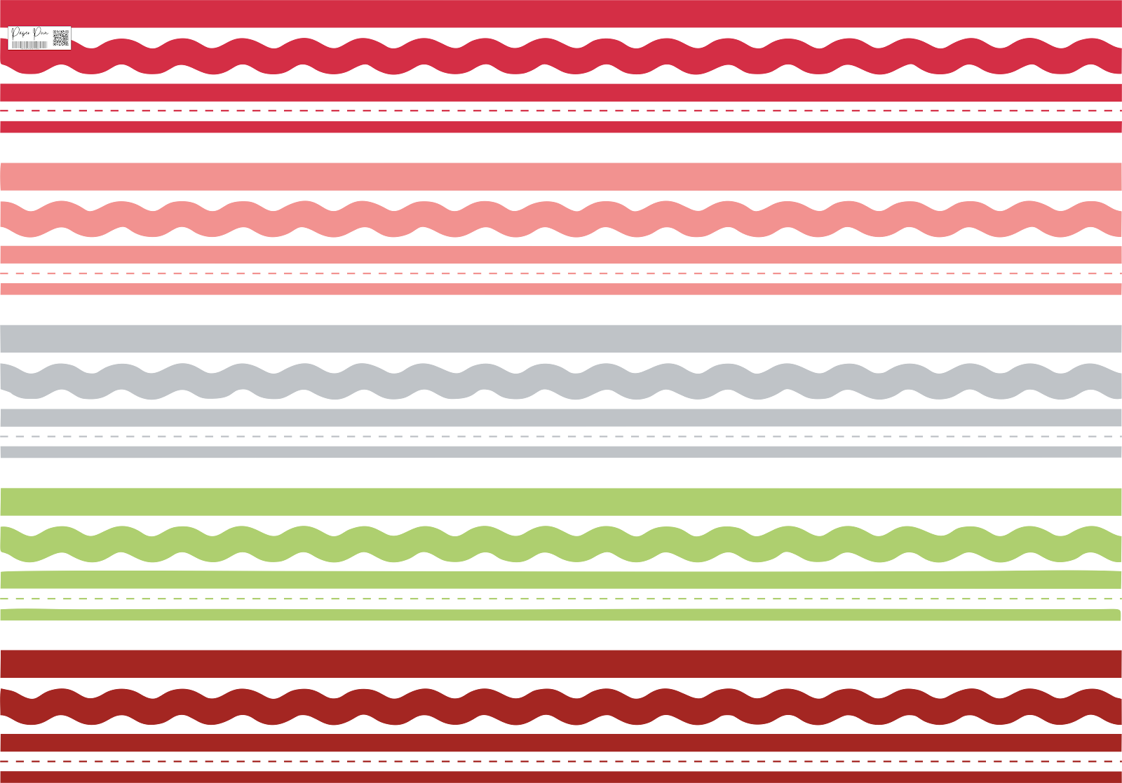 Wrap Battle Gift Wrapping Sheets 020