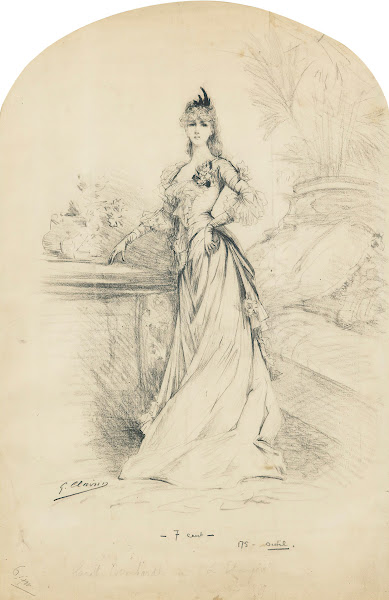 Sarah Bernhardt in lEtrangère 1879