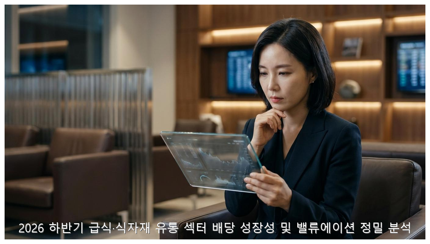 2026 하반기 급식·식자재 유통 섹터 배당 성장성 및 밸류에이션 정밀 분석 핵심 안내 및 분석 인포그래픽 (6)