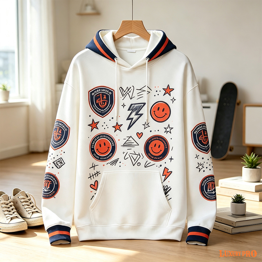 AOP Corn Grain Hoodie