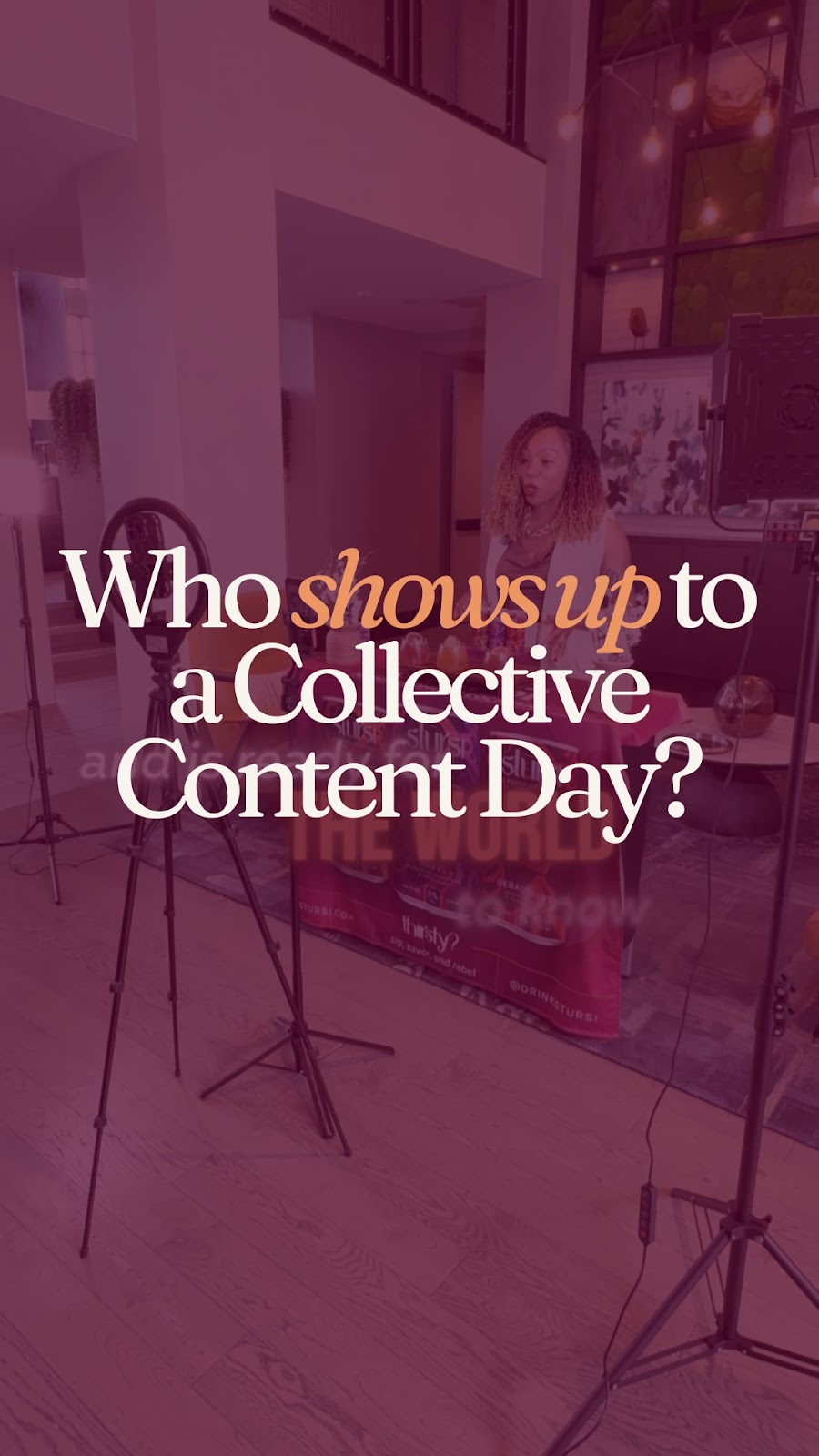 Who shows up to Content Day
