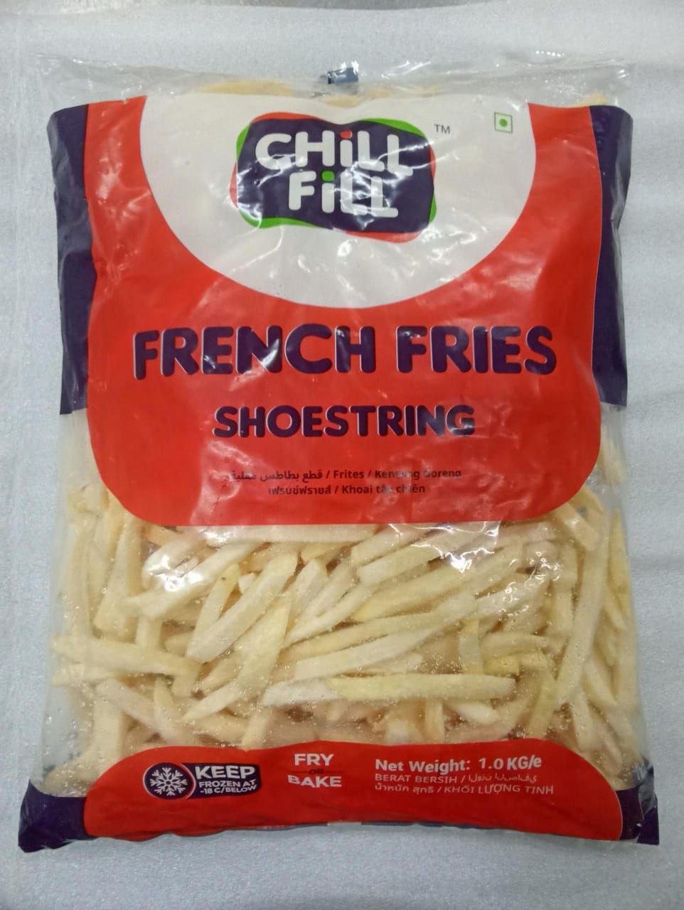 Chill Fill French Fries Shoestring