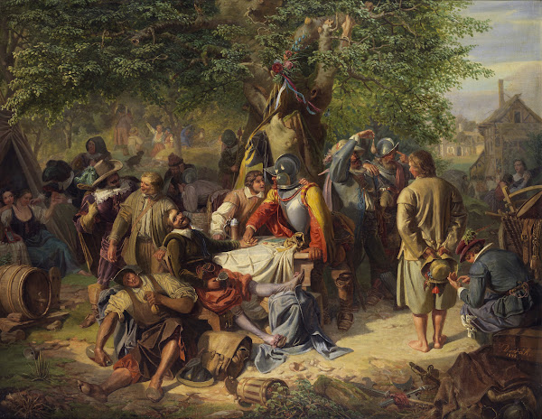 Nach der Plünderung 1848