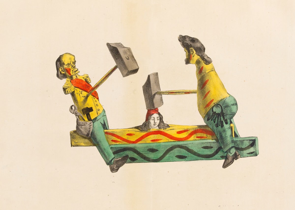 Tau tau tau battez chaud du courage il faut du cœur à louvrage 1832